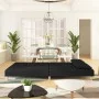 2-seater sofa bed with two black fabric pillows by , Sofas - Ref: Foro24-375889, Price: 249,15 €, Discount: %