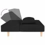 2-seater sofa bed with two black fabric pillows by , Sofas - Ref: Foro24-375889, Price: 249,15 €, Discount: %