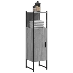 Armario de baño madera de ingeniería gris Sonoma 33x33x120,5 cm de , Tocadores - Ref: Foro24-842469, Precio: 59,54 €, Descuen...