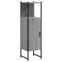 Armario de baño madera de ingeniería gris Sonoma 33x33x120,5 cm de , Tocadores - Ref: Foro24-842469, Precio: 59,54 €, Descuen...