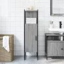 Armario de baño madera de ingeniería gris Sonoma 33x33x120,5 cm de , Tocadores - Ref: Foro24-842469, Precio: 59,54 €, Descuen...