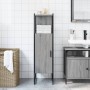 Armario de baño madera de ingeniería gris Sonoma 33x33x120,5 cm de , Tocadores - Ref: Foro24-842469, Precio: 59,96 €, Descuen...