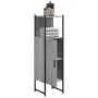 Armario de baño madera de ingeniería gris Sonoma 33x33x120,5 cm de , Tocadores - Ref: Foro24-842469, Precio: 59,54 €, Descuen...