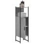 Armario de baño madera de ingeniería gris Sonoma 33x33x120,5 cm de , Tocadores - Ref: Foro24-842469, Precio: 59,96 €, Descuen...