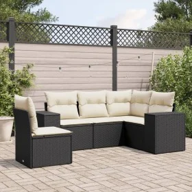 5-piece garden furniture set and black synthetic rattan cushions by , Garden sets - Ref: Foro24-3222565, Price: 341,29 €, Dis...