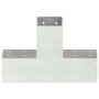 Post connectors in X 4 pcs galvanized metal 71x71 mm by vidaXL, fence posts - Ref: Foro24-145460, Price: 82,32 €, Discount: %