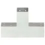 Post connectors in X 4 pcs galvanized metal 71x71 mm by vidaXL, fence posts - Ref: Foro24-145460, Price: 71,35 €, Discount: %