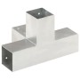 Post connectors in X 4 pcs galvanized metal 71x71 mm by vidaXL, fence posts - Ref: Foro24-145460, Price: 82,32 €, Discount: %