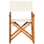 Director's chairs, 2 units, solid acacia wood by vidaXL, Garden chairs - Ref: Foro24-45946, Price: 155,46 €, Discount: %