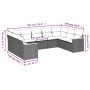 9-piece garden sofa set with beige synthetic rattan cushions by , Garden sets - Ref: Foro24-3258677, Price: 643,15 €, Discoun...