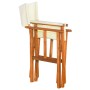 Director's chairs, 2 units, solid acacia wood by vidaXL, Garden chairs - Ref: Foro24-45946, Price: 155,46 €, Discount: %