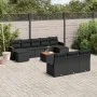 11-piece garden sofa set and black synthetic rattan cushions by , Garden sets - Ref: Foro24-3258793, Price: 604,54 €, Discoun...
