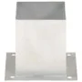 Anchors for posts 4 units galvanized metal 121 mm by vidaXL, fence posts - Ref: Foro24-145451, Price: 49,19 €, Discount: %