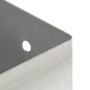 Anker für Pfosten 4 Einheiten verzinktes Metall 121 mm von vidaXL, Zaunpfosten - Ref: Foro24-145451, Preis: 52,51 €, Rabatt: %