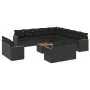 14-piece garden sofa set with black synthetic rattan cushions by , Garden sets - Ref: Foro24-3258933, Price: 963,80 €, Discou...