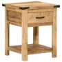 Solid mango wood bedside table 40x40x50 cm by , Nightstands - Ref: Foro24-372716, Price: 93,01 €, Discount: %