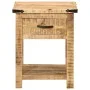Solid mango wood bedside table 40x40x50 cm by , Nightstands - Ref: Foro24-372716, Price: 93,01 €, Discount: %