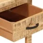 Solid mango wood bedside table 40x40x50 cm by , Nightstands - Ref: Foro24-372716, Price: 93,01 €, Discount: %