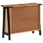 Solid mango wood sideboard 88x30x69 cm by , Sideboards - Ref: Foro24-372721, Price: 212,85 €, Discount: %