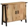 Solid mango wood sideboard 88x30x69 cm by , Sideboards - Ref: Foro24-372721, Price: 212,85 €, Discount: %