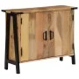 Solid mango wood sideboard 88x30x69 cm by , Sideboards - Ref: Foro24-372721, Price: 212,85 €, Discount: %
