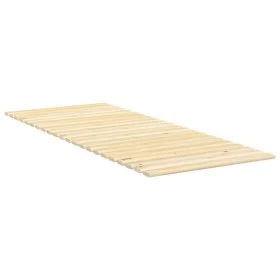 Solid pine wood bed base slats 80x200 cm by , Beds and slatted bases - Ref: Foro24-377308, Price: 43,87 €, Discount: %