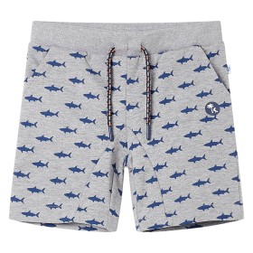 Kindershorts mit grauem Melange-Kordelzug 116 von , Kinderhosen - Ref: Foro24-12331, Preis: 10,20 €, Rabatt: %