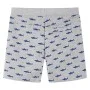 Children's shorts with gray melange drawstring 116 by , kids pants - Ref: Foro24-12331, Price: 10,09 €, Discount: %