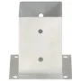 Anclajes para postes 4 unidades metal galvanizado 101 mm by vidaXL, fence posts - Ref: Foro24-145450, Price: 36,48 €, Discoun...