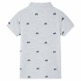 Graumeliertes Kinderpoloshirt 92 von , Kinder-T-Shirts - Ref: Foro24-12164, Preis: 10,76 €, Rabatt: %