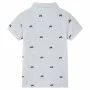 Graumeliertes Kinderpoloshirt 92 von , Kinder-T-Shirts - Ref: Foro24-12164, Preis: 10,65 €, Rabatt: %