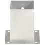 Anclajes para postes 4 unidades metal galvanizado 101 mm by vidaXL, fence posts - Ref: Foro24-145450, Price: 36,48 €, Discoun...