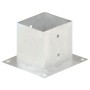 Pfostenanker 4 Stück verzinkter Stahl 141 mm von vidaXL, Zaunpfosten - Ref: Foro24-145452, Preis: 54,01 €, Rabatt: %