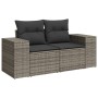 6-teiliges Gartenmöbel-Set und graue synthetische Rattankissen von , Gartensets - Ref: Foro24-3222559, Preis: 379,52 €, Rabat...