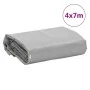 Gray tarpaulin 4x7 m 650 g/m² by , Waterproof tarpaulins - Ref: Foro24-156115, Price: 155,57 €, Discount: %