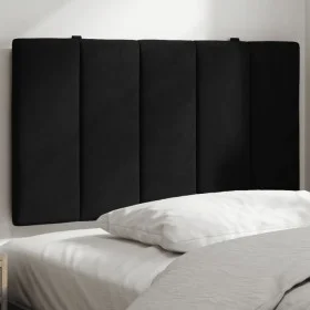 Gepolstertes Kopfteil aus schwarzem Samt, 80 cm von , Kopf- und Fußteile - Ref: Foro24-374645, Preis: 29,89 €, Rabatt: %