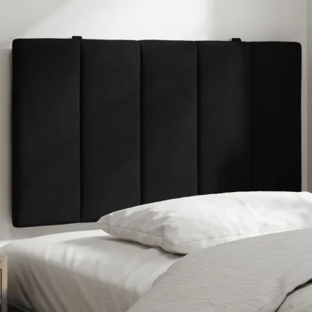 Gepolstertes Kopfteil aus schwarzem Samt, 80 cm von , Kopf- und Fußteile - Ref: Foro24-374645, Preis: 30,89 €, Rabatt: %