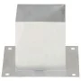 Pfostenanker 4 Stück verzinkter Stahl 141 mm von vidaXL, Zaunpfosten - Ref: Foro24-145452, Preis: 52,95 €, Rabatt: %