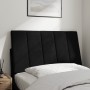 Gepolstertes Kopfteil aus schwarzem Samt, 80 cm von , Kopf- und Fußteile - Ref: Foro24-374645, Preis: 31,38 €, Rabatt: %