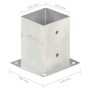 Pfostenanker 4 Stück verzinkter Stahl 101 mm von vidaXL, Zaunpfosten - Ref: Foro24-145450, Preis: 37,22 €, Rabatt: %