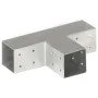 T-Pfostenverbinder 4 Stück verzinktes Metall 71x71 mm von vidaXL, Zaunpfosten - Ref: Foro24-145456, Preis: 57,05 €, Rabatt: %