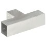T-Pfostenverbinder 4 Stück verzinktes Metall 71x71 mm von vidaXL, Zaunpfosten - Ref: Foro24-145456, Preis: 66,56 €, Rabatt: %