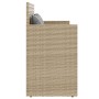 Gartenbank mit beigen synthetischen Rattankissen von , Gartenbänke - Ref: Foro24-365765, Preis: 187,77 €, Rabatt: %