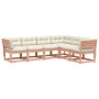 6-piece garden sofa set with Douglas fir wood cushions by , Garden sets - Ref: Foro24-3217028, Price: 625,51 €, Discount: %