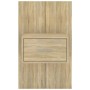 Wand-Nachttisch aus Sonoma-Eiche von vidaXL, Nachttische - Ref: Foro24-810977, Preis: 40,11 €, Rabatt: %