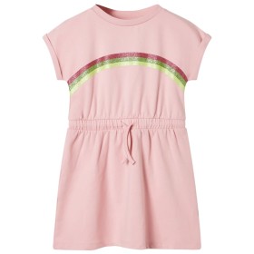 Kinderkleid mit hellrosa Kordelzug 104 von , Kinderkleider - Ref: Foro24-10610, Preis: 11,28 €, Rabatt: %