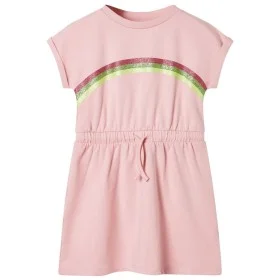 Kinderkleid mit hellrosa Kordelzug 104 von , Kinderkleider - Ref: Foro24-10610, Preis: 11,17 €, Rabatt: %