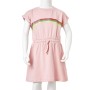 Kinderkleid mit hellrosa Kordelzug 104 von , Kinderkleider - Ref: Foro24-10610, Preis: 11,28 €, Rabatt: %