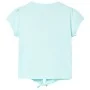 Camiseta infantil aguamarina claro 116 de , Camisetas para niños - Ref: Foro24-10556, Precio: 8,64 €, Descuento: %