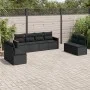 8-piece garden sofa set and black synthetic rattan cushions by , Garden sets - Ref: Foro24-3258289, Price: 467,47 €, Discount: %